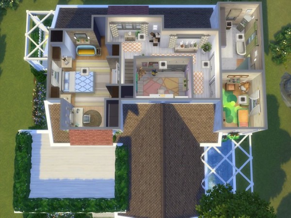  The Sims Resource: Pet Friendly house by lenabubbles82