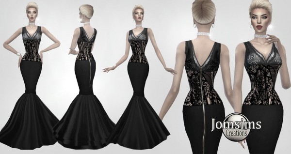 Jom Sims Creations: Mathilda dress