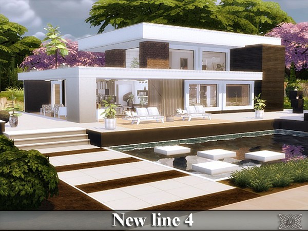  The Sims Resource: New line 4 house by Danuta720