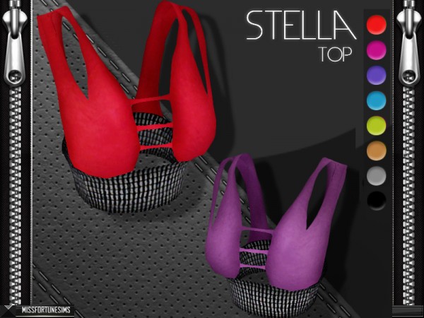 The Sims Resource: Stella Top by MissFortune