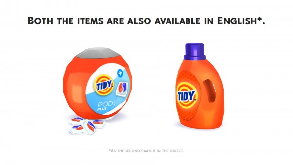  Mod The Sims: Tidy Detergent and Pods by littledica
