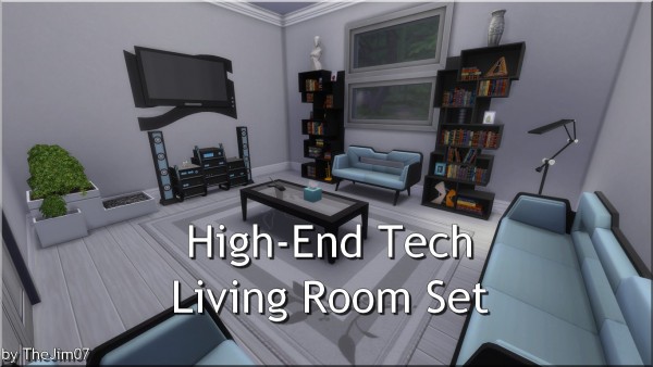  Mod The Sims: High End TechLiving Room by TheJim07