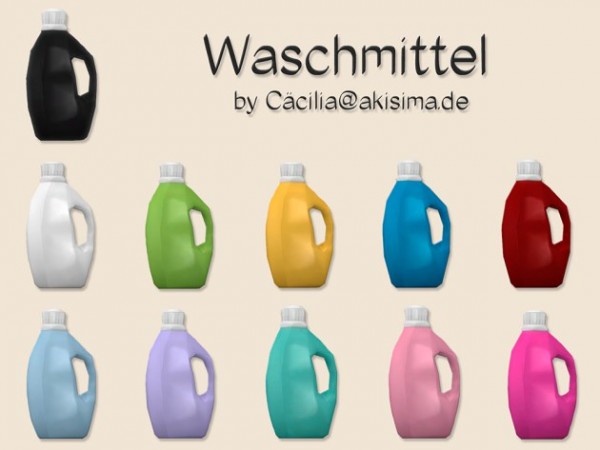  Akisima Sims Blog: Laundry detergent
