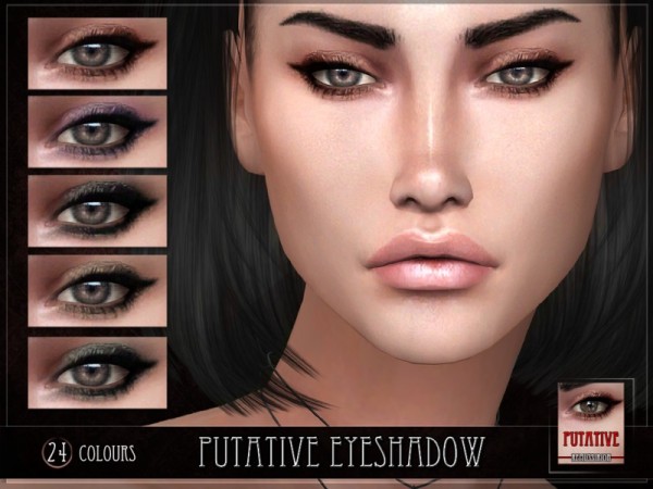  The Sims Resource: Putative Eyeshadow by RemusSirion