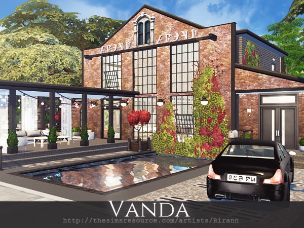  The Sims Resource: Vanda house by Rirann