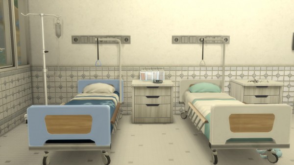 Mod The Sims: Medical bed Heal me up by Stanislav