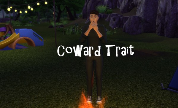  Mod The Sims: Coward Trait by GoBananas