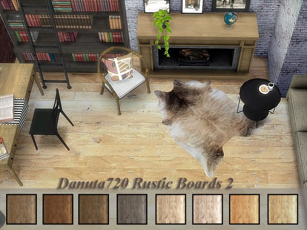 The Sims Resource: Rustic Boards 2 by Danuta720