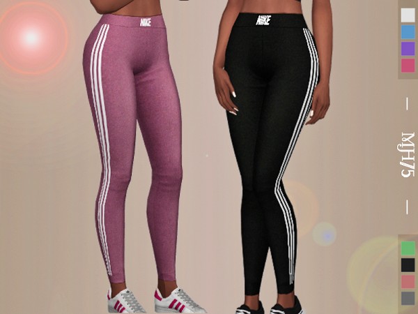  The Sims Resource: Sports Leggings by Margeh 75