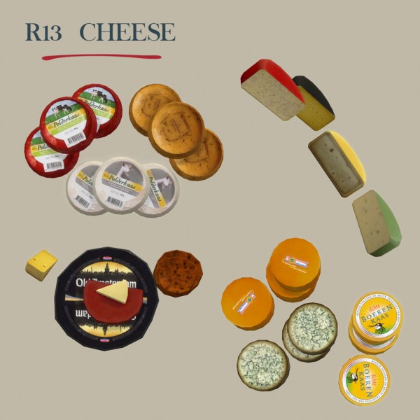  Leo 4 Sims: R 13 Cheese decor