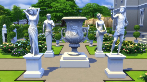  Mod The Sims: Paris Sculptures by TheJim07