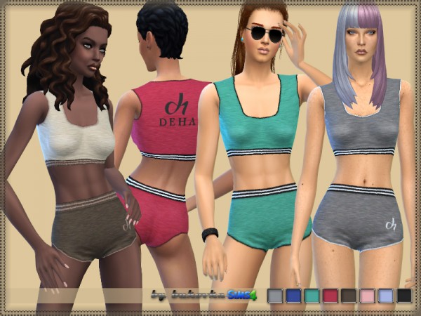  The Sims Resource: Sport Suit by bukovka