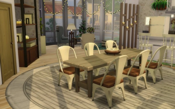  Sims Artists: Bohemian Challenge house