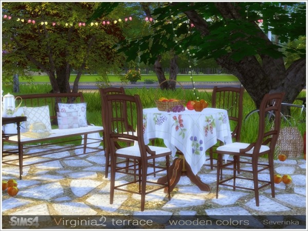 The Sims Resource: Virginia II terrace by Severinka