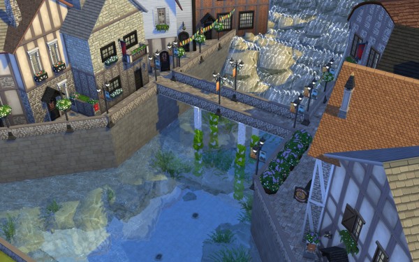  Mod The Sims: Old French Village by catdenny
