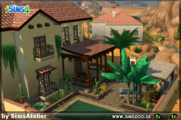  Blackys Sims 4 Zoo: Casa del Sol by SimsAtelier