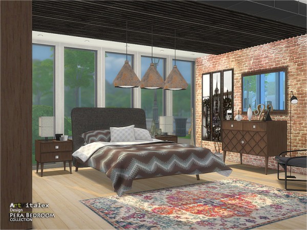  The Sims Resource: Pera Bedroom by ArtVitalex