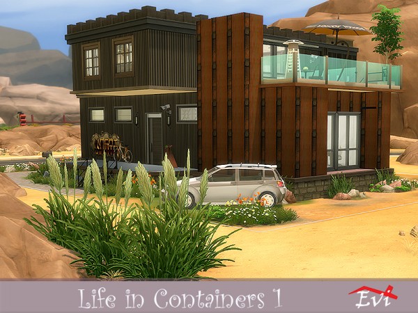  The Sims Resource: Life in Containers 1 house by evi