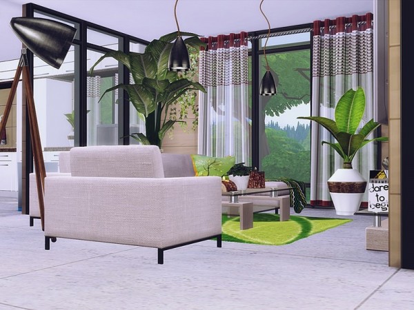  The Sims Resource: Modern home by MychQQQ