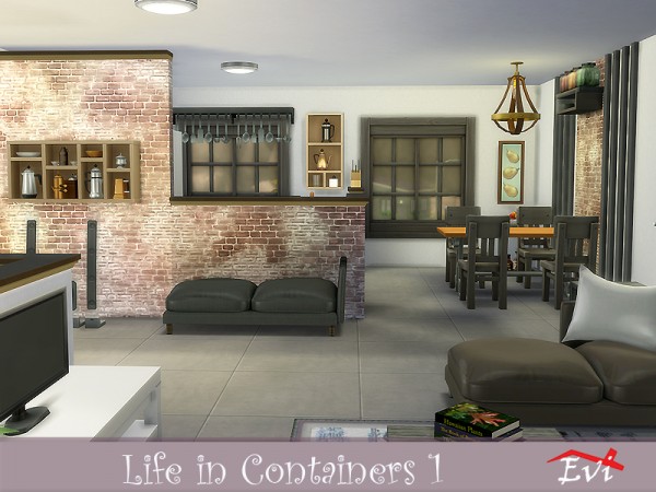  The Sims Resource: Life in Containers 1 house by evi