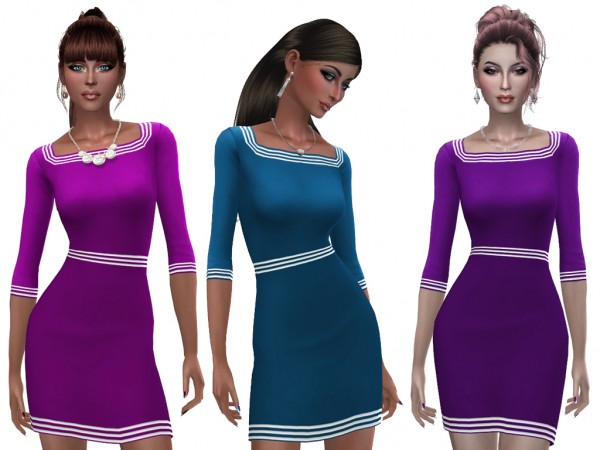  Mod The Sims: Vanessa dress by Simalicious