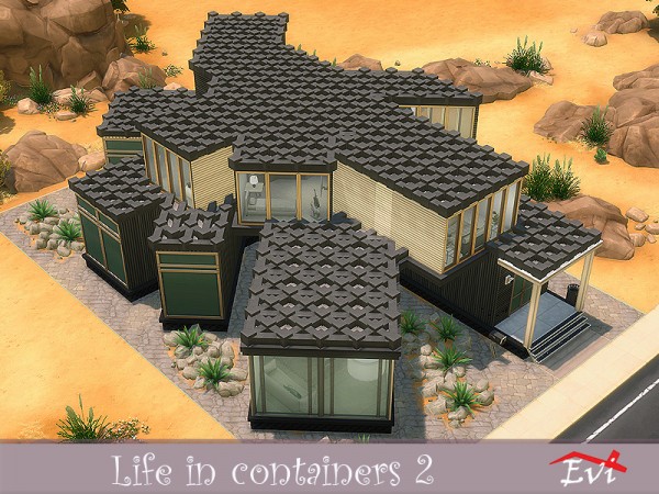  The Sims Resource: Life in Containers 2 house by evi