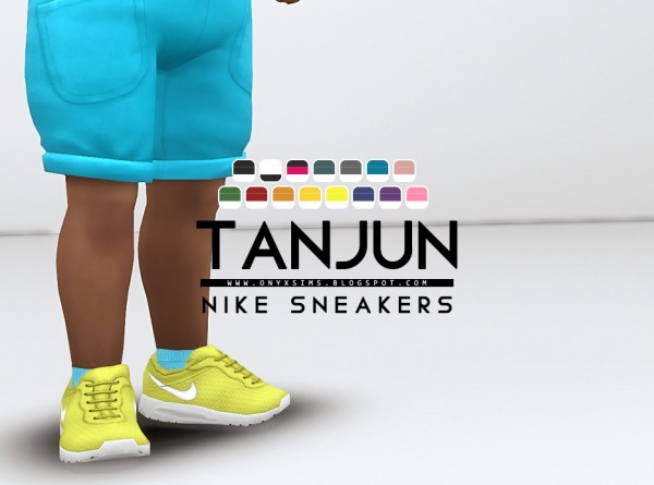  Onyx Sims: Tanjun Sneakers for Kids and Toddlers