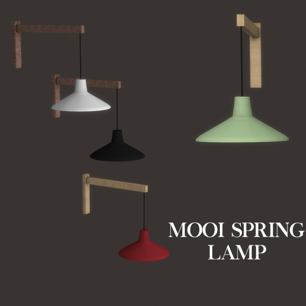  Leo 4 Sims: Spring lamp