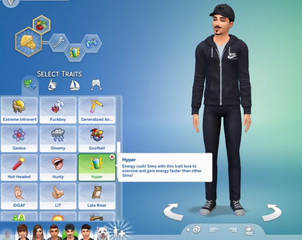  Mod The Sims: Hyper Trait by GoBananas