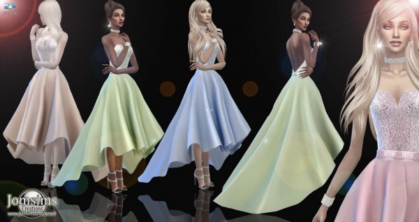  Jom Sims Creations: Xanaelle dress
