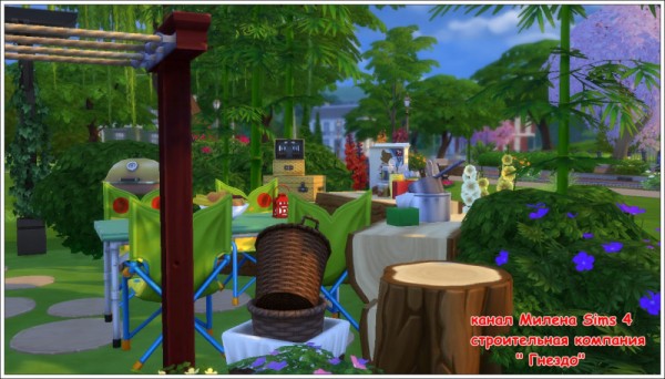  Sims 3 by Mulena: Our courtyard 10