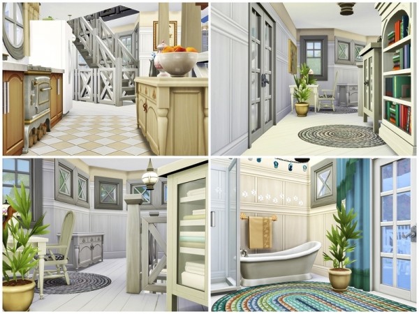  The Sims Resource: The Suzy Coastal Cottage by Moniamay72