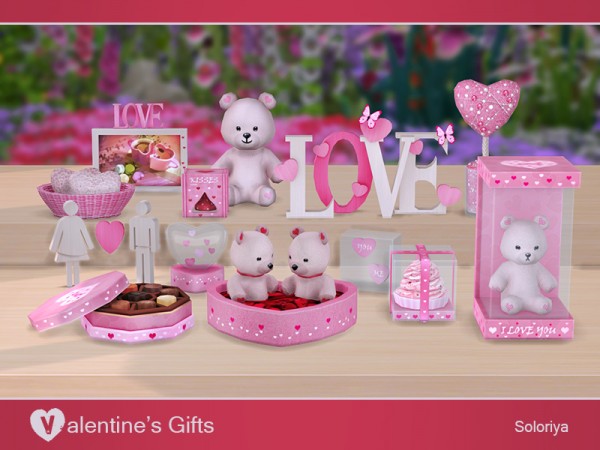  The Sims Resource: Valentines Gifts by soloriya