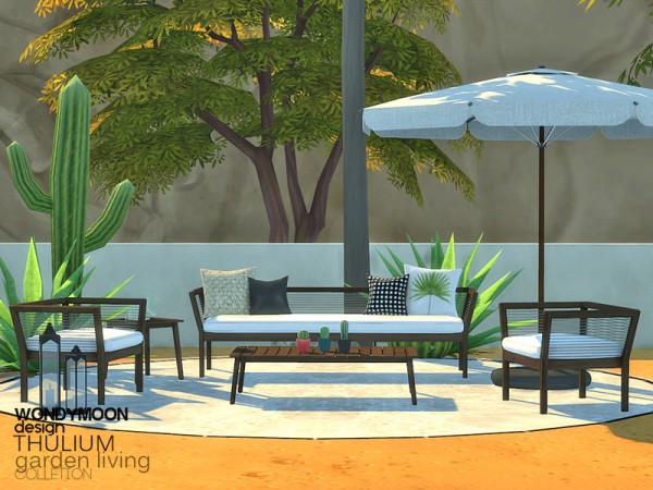  The Sims Resource: Thulium Garden Living by wondymoon