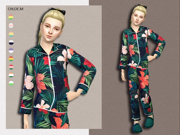  The Sims Resource: Pajama by ChloeMMM