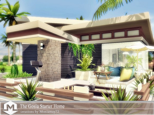  The Sims Resource: The Gosia Starter Home by Moniamay72