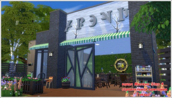  Sims 3 by Mulena: Bar Rural area