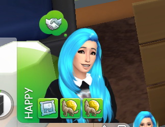  Mod The Sims: Extreme introvert trait in CAS by ChloeTheNinja