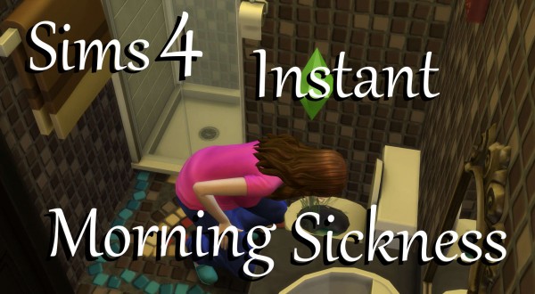  Mod The Sims: Instant Morning Sickness by PolarBearSims