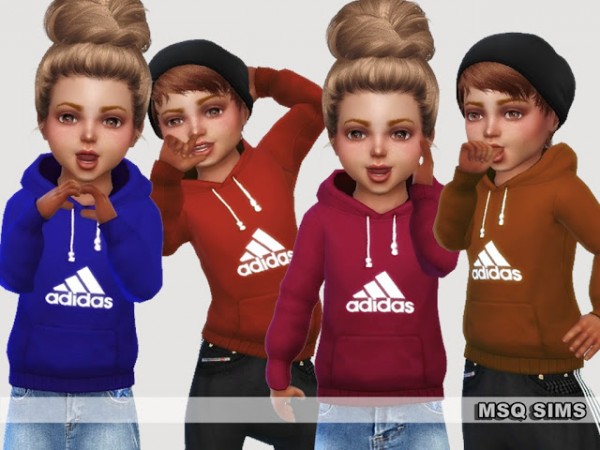  MSQ Sims: Hoddies For Toddlers