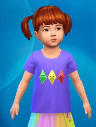  Simsworkshop: Toddlers 18Th anniversary tee 1 by Anichelle