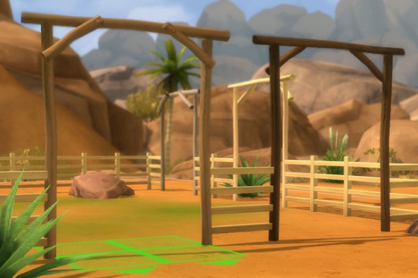  Blackys Sims 4 Zoo: Gate Ranch 1 by mammut
