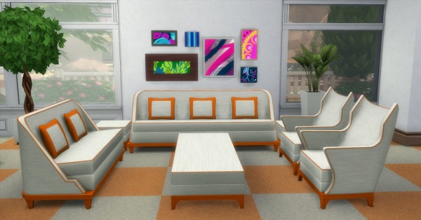  Mod The Sims: The Perma Living Set by AdonisPluto