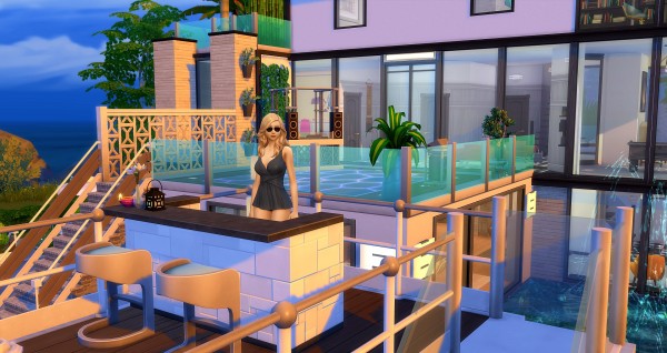  Studio Sims Creation: Caraïbes house