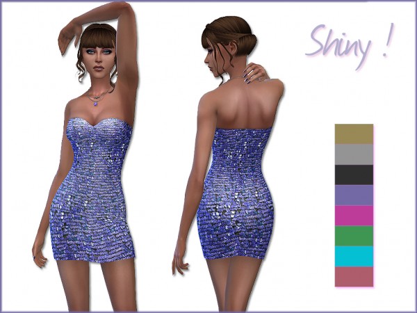  Mod The Sims: Sunshine dress by Simalicious