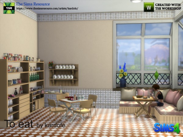  The Sims Resource: To eat 2 by Kardofe