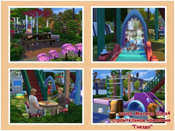  Sims 3 by Mulena: Park Sports Interest