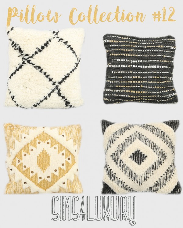  Sims4Luxury: Pillow collection 12