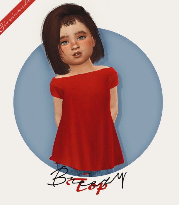  Simiracle: Breezy Top  Recolored for Toddlers