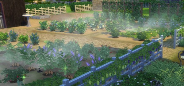  Mod The Sims: Set It and Forget It Functional Garden Sprinkler by BrazenLotus
